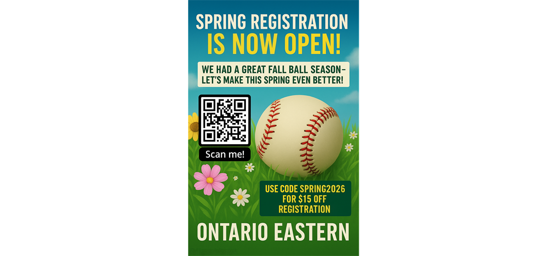 Spring Registration Is Now Open!!